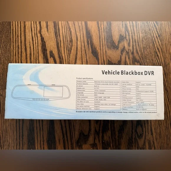 Vehicle Blackbox DVR with Full HD 1080p - Blue - Picture 3 of 3